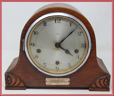 Mantel clock hallmarked for sale  UK