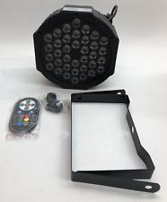 Stage Lights 36LED RGB Disco Lights with Remote Control Par Light 7 Dec048 4PCS for sale  Shipping to South Africa