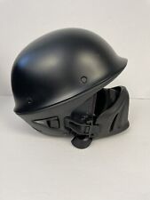 MATTE BLACK BELL ROGUE MOTORCYCLE HELMET WITH MUZZLE-LARGE 58-59 CM for sale  Shipping to South Africa