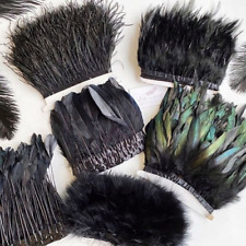 Meter black feathers for sale  Shipping to Ireland