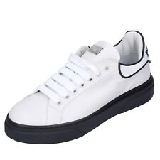 Scarpe donna PHILIPP PLEIN 37 EU sneakers bianco pelle DG760-37, używany na sprzedaż  Wysyłka do Poland