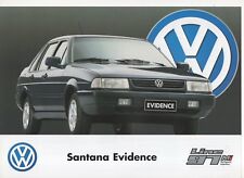 Volkswagen Santana Evidence car (made in Brazil) _1997 Prospekt / Brochure  comprar usado  Enviando para Brazil