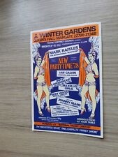 Variety theatre flyer for sale  BURY