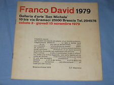 Franco david 1979 usato  Sustinente