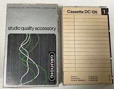 120 grundig cassette for sale  DONCASTER