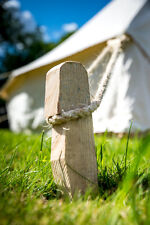 Wooden tent pegs for sale  BEDFORD