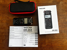 TASCAM Dr-05x Portable Recorder & USB Audio Interface w/ case for sale  Shipping to South Africa