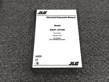 JLG X26JP X770AJ Compact Crawler Boom Lift Electrical Schematic Manual 3121765 for sale  Fairfield