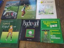 Lot livres golf d'occasion  Montargis