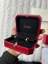 Cartier love earrings for sale  LEICESTER