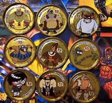 Lot of 9 Metal Tazos pogs mucha Lucha México Sabritas for sale  Shipping to South Africa