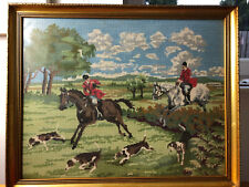 fox hunting fabric for sale  LEAMINGTON SPA