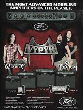 Peavey VYPYR 15 30 75 100 amplificador de guitarra impressão de anúncio Bullet For My Valentine Trivium comprar usado  Enviando para Brazil