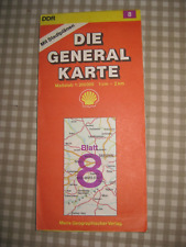 Generalkarte 1990 ddr gebraucht kaufen  Sande,-Elsen,-Wewer