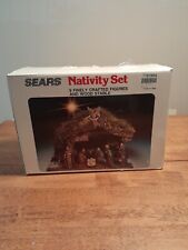 Vintage sears nativity for sale  Eatonton