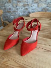 Red ankle strap for sale  WIMBORNE