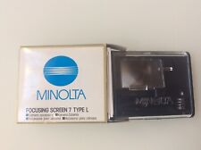 Minolta focusing screen gebraucht kaufen  Rheinau