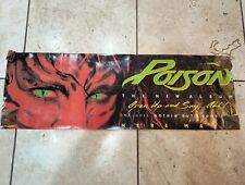 Poison promo poster for sale  Tucson