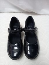 ❤️ Clarks Black Girls School Shoes Size 2F Pre Loved for sale  Shipping to South Africa