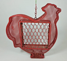 Used, Rare Outdoor Products Chicken Suet and Seed Feeder - Red. for sale  Shipping to South Africa