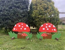 Pair toadstool show for sale  Shipping to Ireland