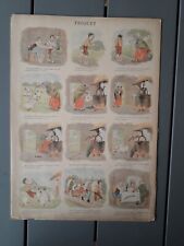 Lot planches imagerie d'occasion  Nice-