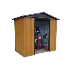 Yardmaster 6x4.5ft Wood Effect Shed, boxed (includes Steel Floor Frame kit) for sale  SOUTHPORT
