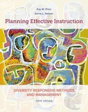 Instrucción efectiva de planificación: métodos y hombre sensibles a la diversidad - BUENO segunda mano  Embacar hacia Mexico