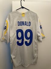 Camiseta Nike Los Angeles Rams Aaron Donald Bone Game tamanho XL comprar usado  Enviando para Brazil