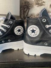 Converse All Star Leather Lugged High Tops - UK5.5 for sale  Shipping to South Africa