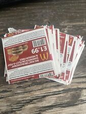 Mcdonald 1.99 voucher for sale  LONDON