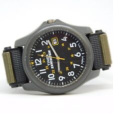 Usado, Timex Expedition Indiglo WR 50M pulseira de náilon quartzo relógio masculino analógico nova bateria comprar usado  Enviando para Brazil
