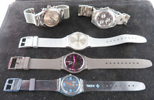 Used, Lot of 5 Swatch Watches - For parts of repair for sale  Shipping to South Africa