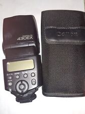 Used Canon Speedlite 430EX II Shoe Mount FLASH EOS DIGITAL Camera with Case for sale  Shipping to South Africa