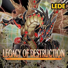 YuGiOh Legacy of Destruction LEDE Wybierz własne single karty 1. ed PRZEDSPRZEDAŻ na sprzedaż  Wysyłka do Poland