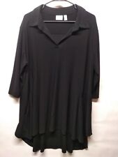 Used, Woman With Control By Renee Greenstein Black Blouse 1XP 018 for sale  Shipping to South Africa