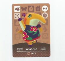 Animal Crossing Amiibo Card Series 4 "Anabelle" Nintendo Switch [nº 343] comprar usado  Enviando para Brazil
