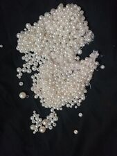 Lot perles blanches d'occasion  Évreux