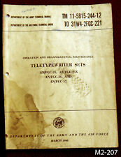 1960 teletypewriter sets for sale  Johnston