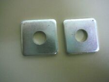 2 IKEA Steel  30 mm Square Washer Plates with M10 Hole, 3mm thickness  till salu  Toimitus osoitteeseen Sweden