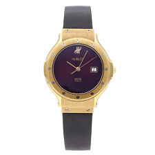 Usado, Relógio feminino Hublot Classic Fusion MDM ouro amarelo 18k mostrador vermelho cereja 1405.BUR comprar usado  Enviando para Brazil