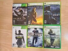 Lote de 6 jogos Xbox 360 na caixa - Halo Anniversary/3/3 ODST - CoD MW/MW3/WaW - Testado, usado comprar usado  Enviando para Brazil
