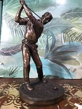 bronze golfer for sale  HOUNSLOW