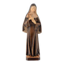 Statua Santa Rita in legno con diverse tonalitÃÂ  di marrone comprar usado  Enviando para Brazil