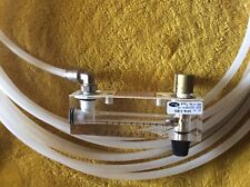 Acrylic flowmeter water for sale  CONGLETON