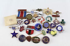 Assorted enamel badges for sale  LEEDS