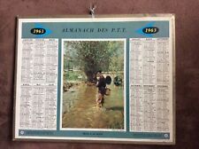 Calendrier postal 1963 d'occasion  Vonnas