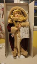 Vintage Telco Animated Motionette Christmas Girl Caroler w Candle for sale  Reisterstown