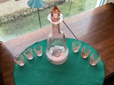 set decanter glasses for sale  Minneapolis