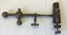 antique pat'd 1897 Canton Ohio nickel gas light student lamp arm part for sale  Shipping to South Africa